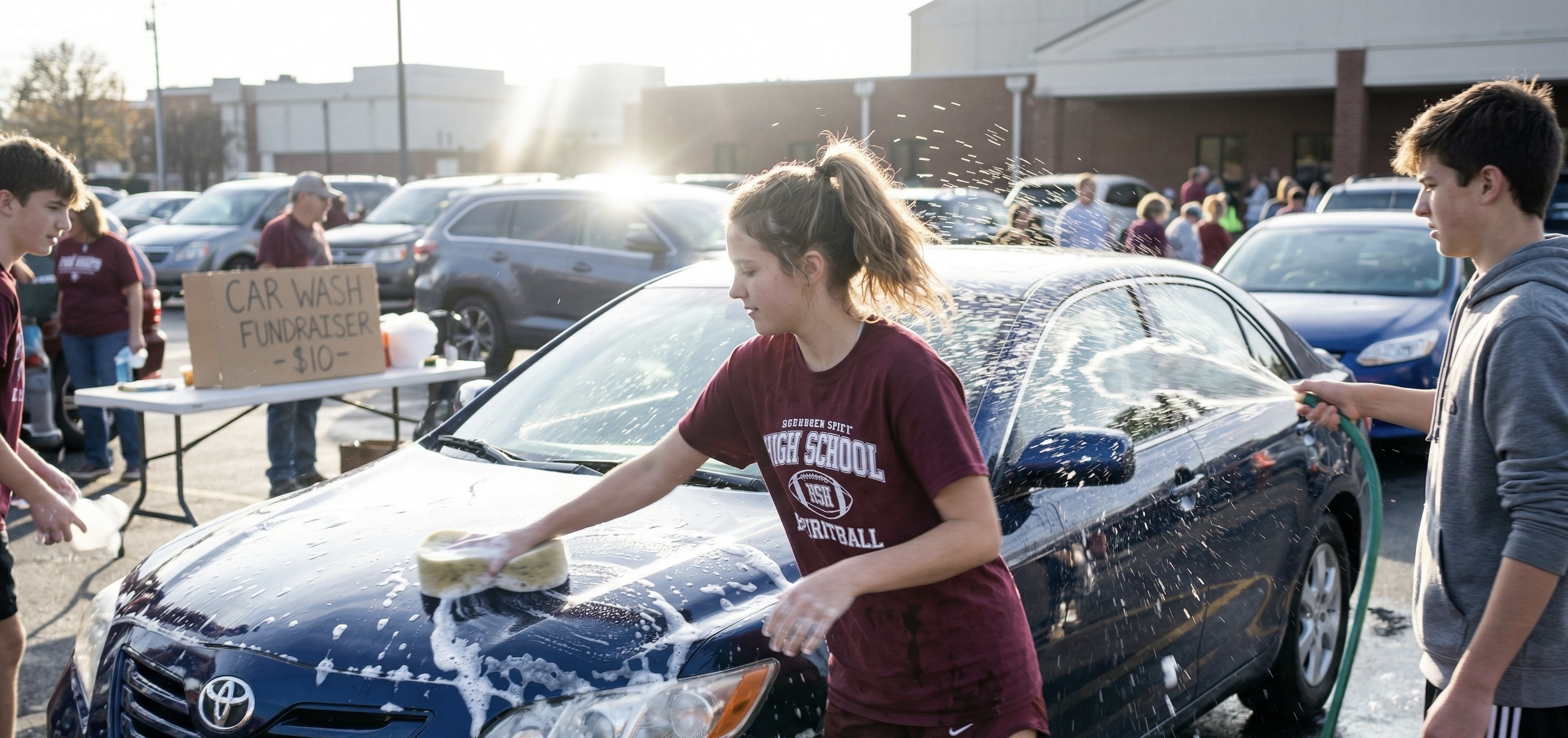 Student Fundraiser Detailing Event